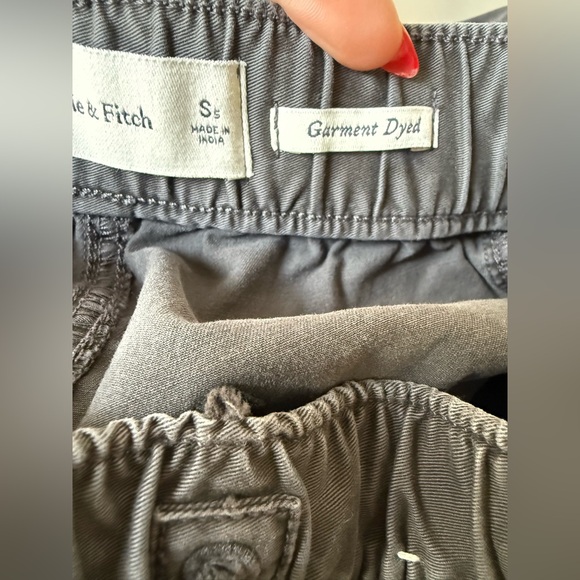 NWT Abercrombie & Fitch Women's Small S Short Pull-On Wide Leg Cargo Pant Pants - Picture 10 of 10